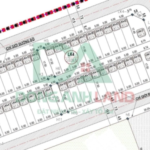 Bán 87.5m2 ô LK4.17 đất đấu giá Thụy Lâm, Đông Anh 1 mặt đường 7.5m