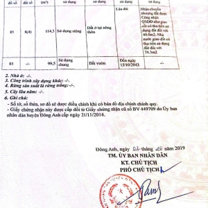 Bán 114.3m2 đất Đường Yên, Xuân Nộn, Đông Anh giá 56tr/m2