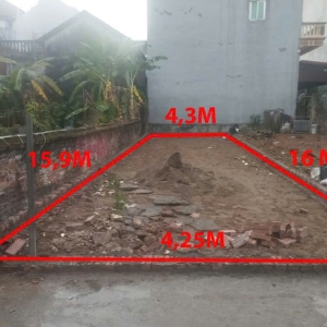 Bán 68,2m2 thôn Đoài , Nam Hồng  nhỉnh 5 tỷ